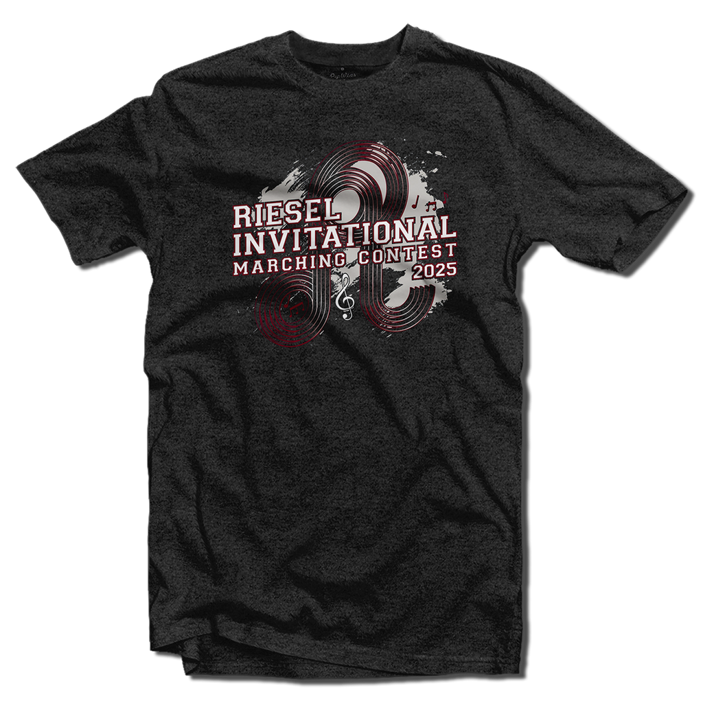 2025 Riesel Invitational Marching Contest T-Shirt