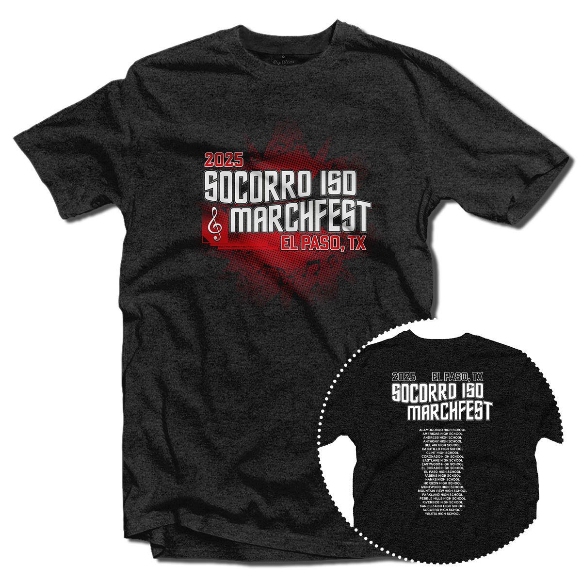 2025 Socorro ISD Marchfest T-Shirt