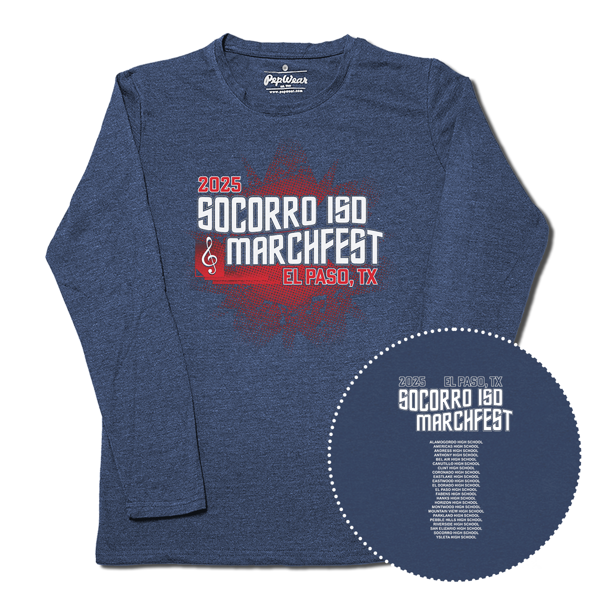 2025 Socorro ISD Marchfest Long Sleeve