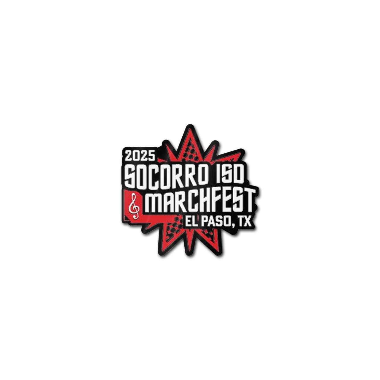 2025 Socorro ISD Marchfest Pin