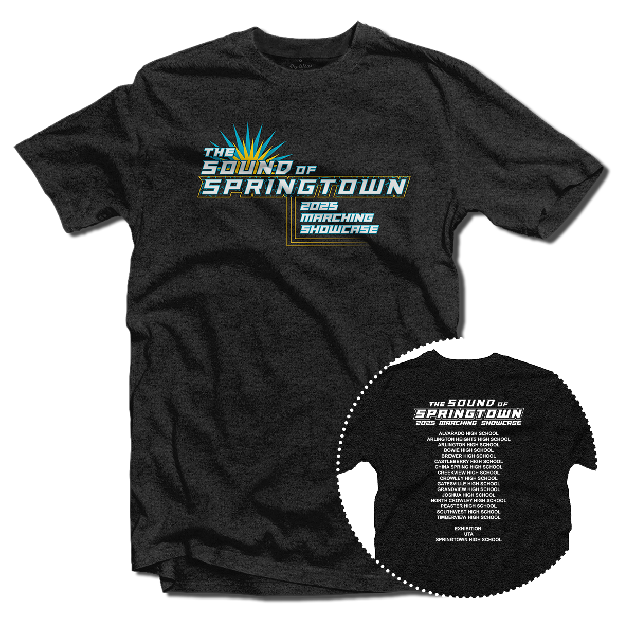2025 The Sound of Springtown Marching Showcase T-Shirt
