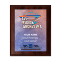 2025-2026 TMEA All-Region Orchestra 6x8 Plaque