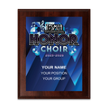 2025-2026 TPSMEA Honor Choir 6x8 Plaque