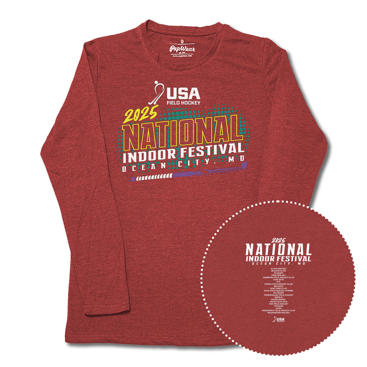 2025 USAFH Winter Indoor Festival Performance Long Sleeve