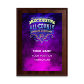 2025-2026 Volusia All County Chorus Showcase 6x8 Plaque