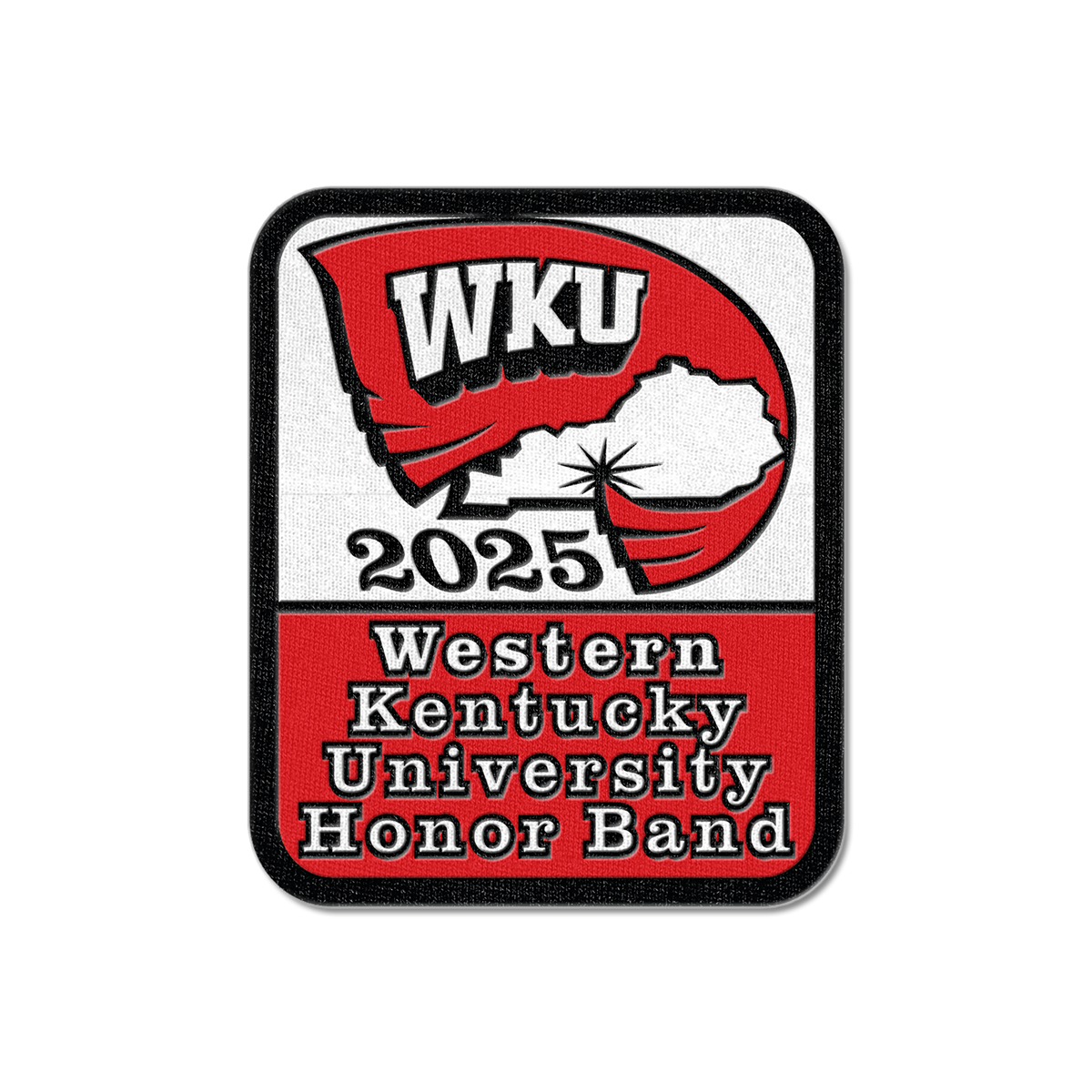 2025 Western Kentucky University Honors Band Clinic Patch