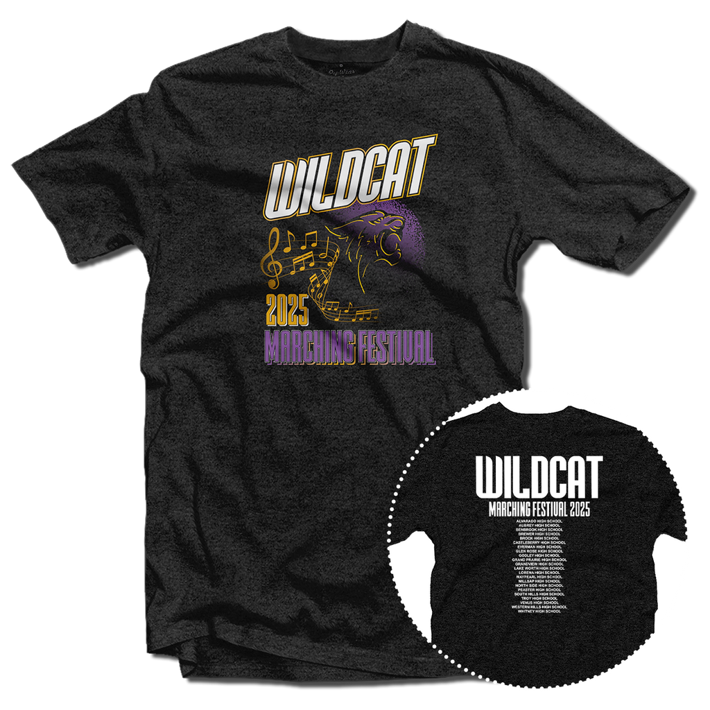2025 Wildcat Marching Festival T-Shirt