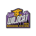 2025 Wildcat Marching Festival Patch