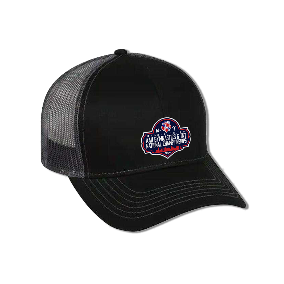 2026 AAU Gymnastics & TNT Nationals Trucker Cap (Black)