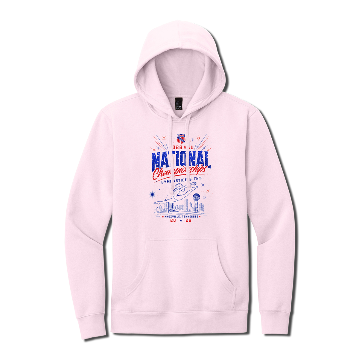 2026 AAU Gymnastics & TNT Nationals Hoodie (Pink)