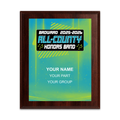 2025-2026 Broward All-County Honor Band 6x8 Plaque