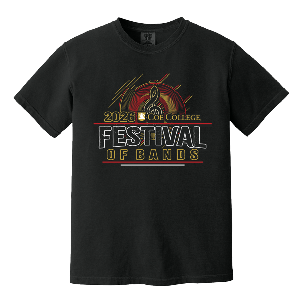 2026 Coe College Festival of Bands T-Shirt