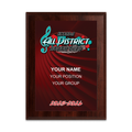 2025-2026 ECOBDA All-District Honor Band 6x8 Plaque