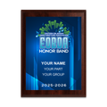2025-2026 EOBDA Honor Band 6x8 Plaque