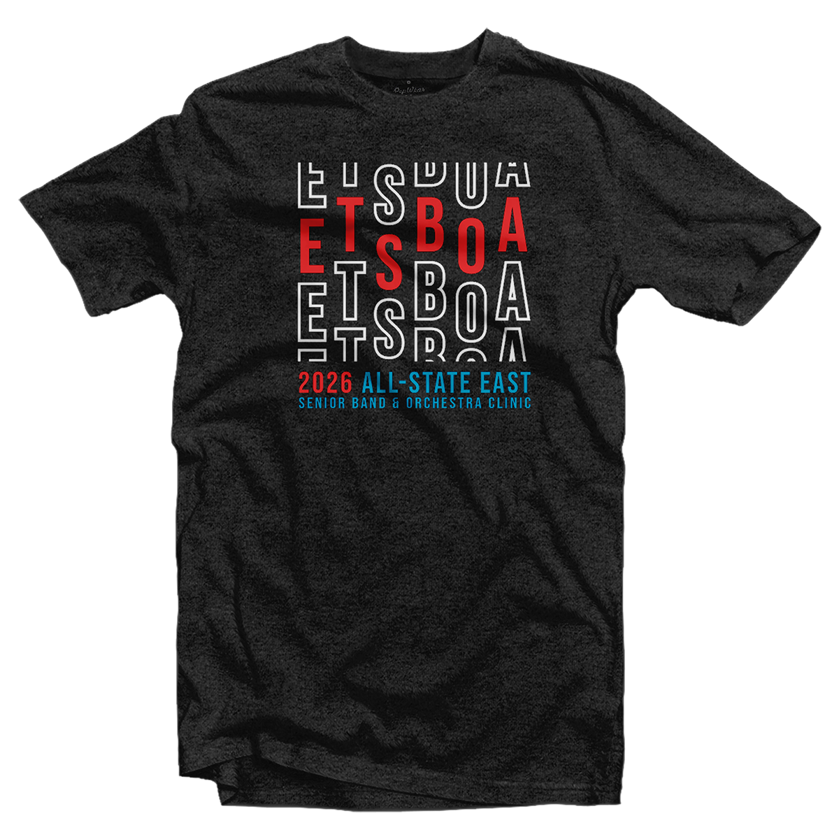 2025-2026 ETSBOA All-State East Senior Clinic T-Shirt
