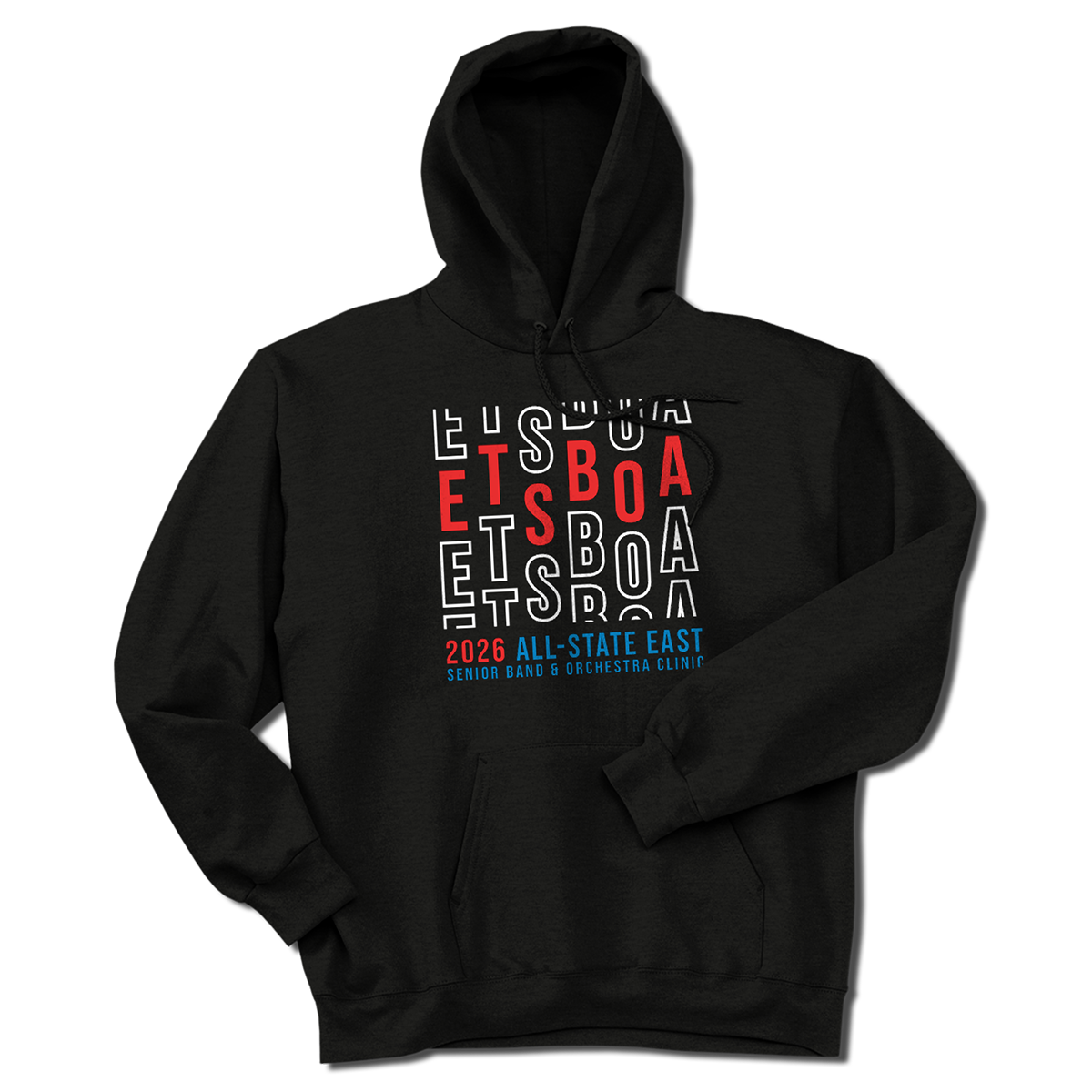 2025-20206 ETSBOA All-State East Senior Clinic Hoodie
