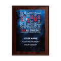 2026 ETSBOA All-State East Senior Clinic 8x10 Plaque