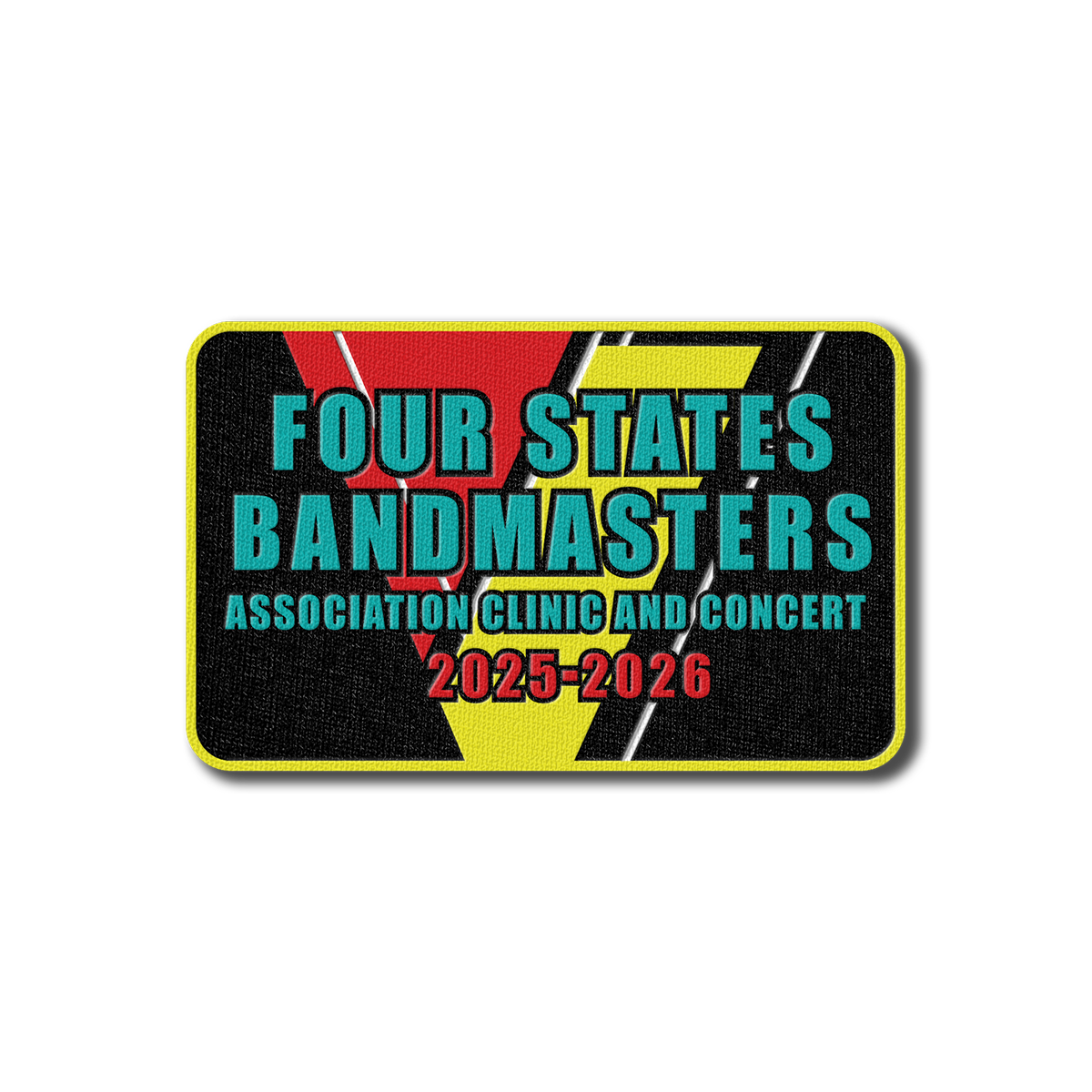 2025-2026 Four States Bandmasters Association Patch