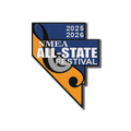 2025-2026 NMEA (Nevada) All-State Patch