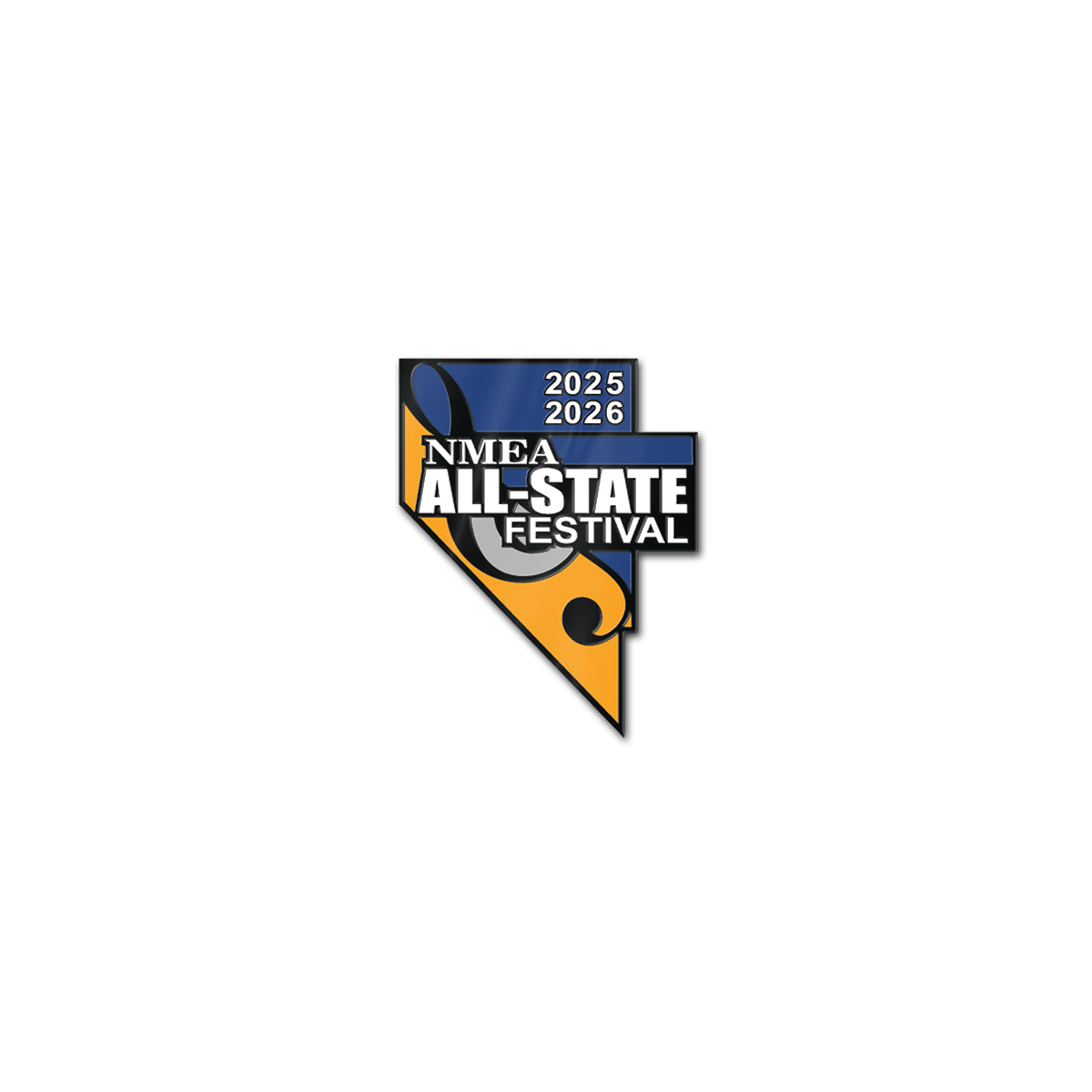 2025-2026 NMEA (Nevada) All-State Pin