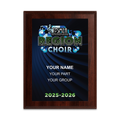 2025-2026 TPSMEA Region Choir 6x8 Plaque