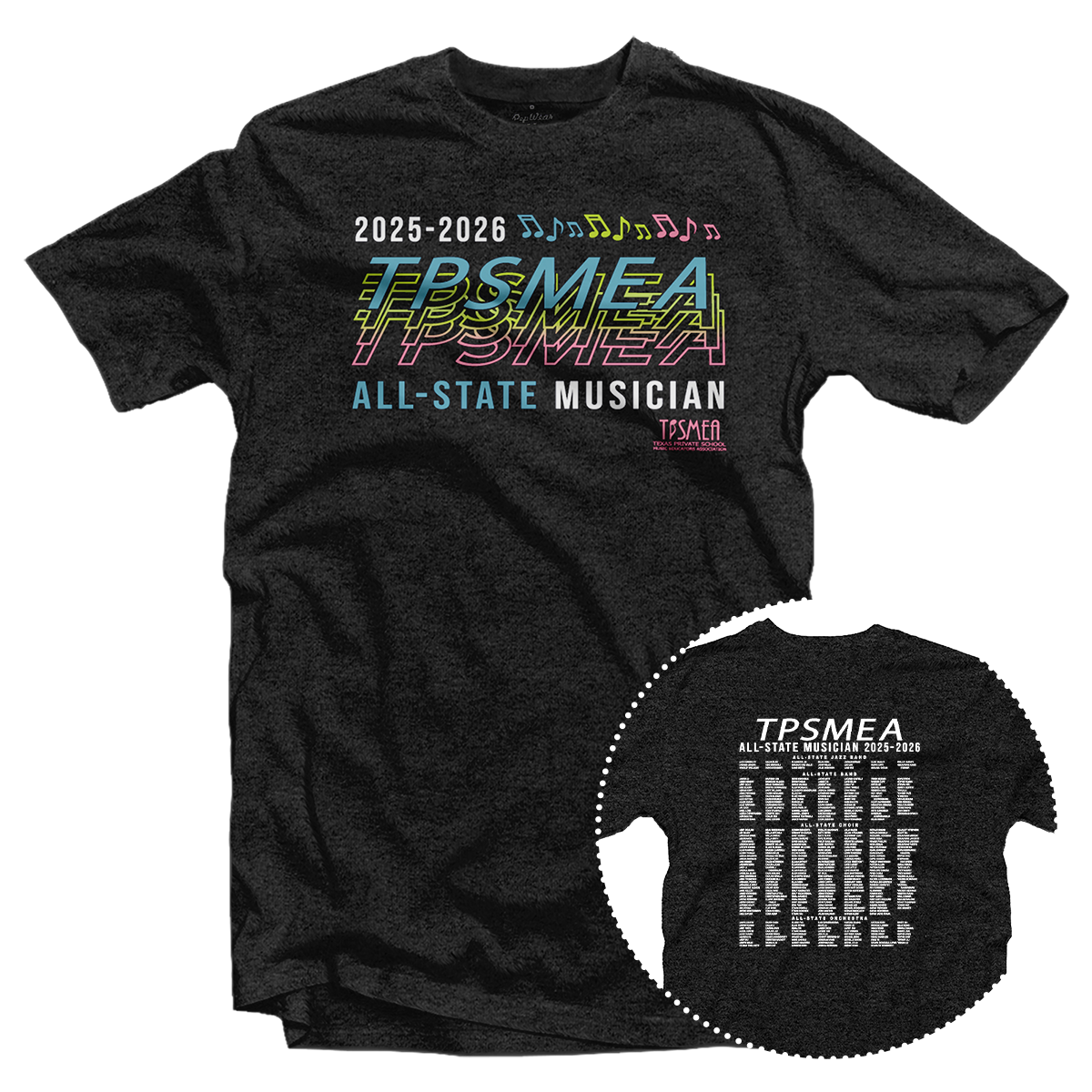 2026 TPSMEA All-State T-Shirt