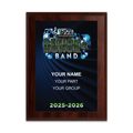 2025-2026 TPSMEA Region & Honor Band 6x8 Plaque