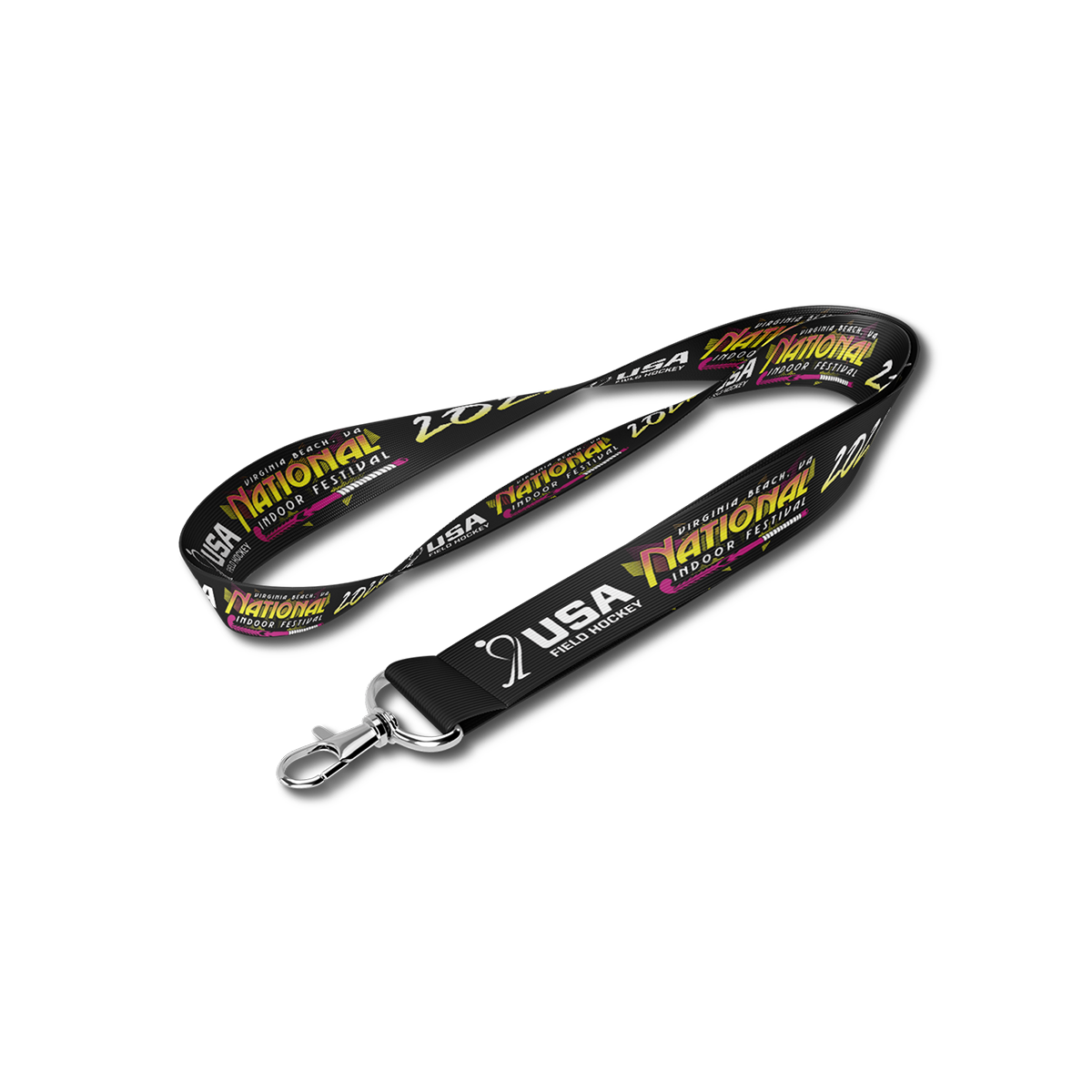 2026 USAFH National Indoor Festival Lanyard