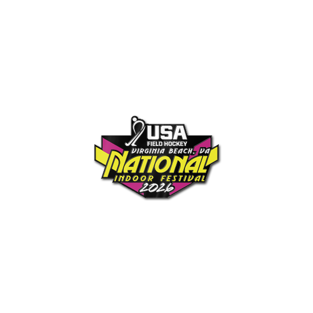 2026 USAFH National Indoor Festival  Pin