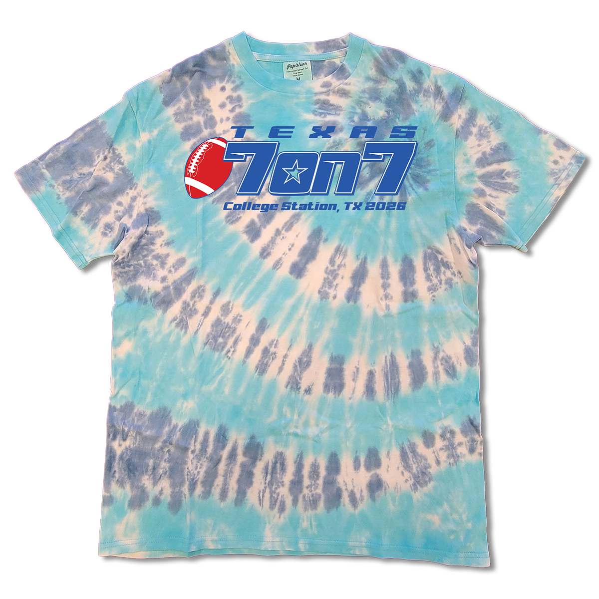 2026 Texas 7 on 7 Tie Dye T-Shirt