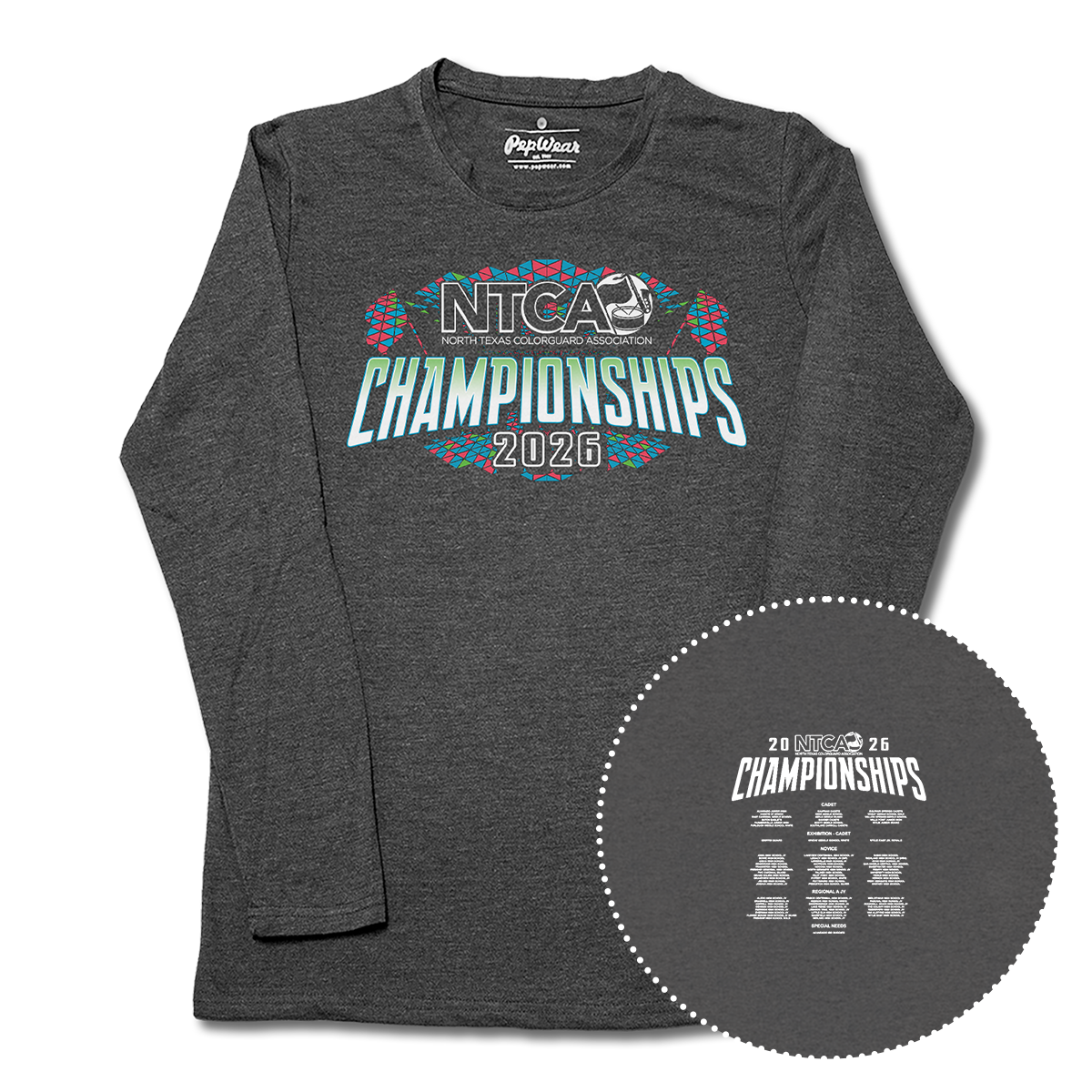2026 NTCA State Championships 60/40 Long Sleeve