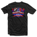 2026 AAU Boys Basketball World Championships T-Shirt (Heather Black)