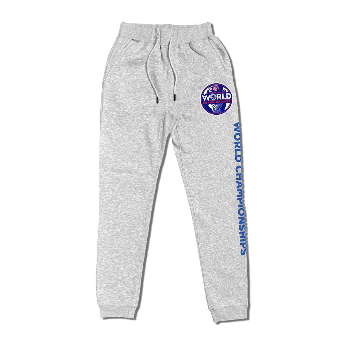 2026 AAU Boys Basketball World Championships Joggers (Heather Gray)