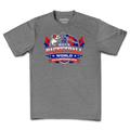 2026 AAU Boys Basketball World Championships Performance T-Shirt (Heather Gray)