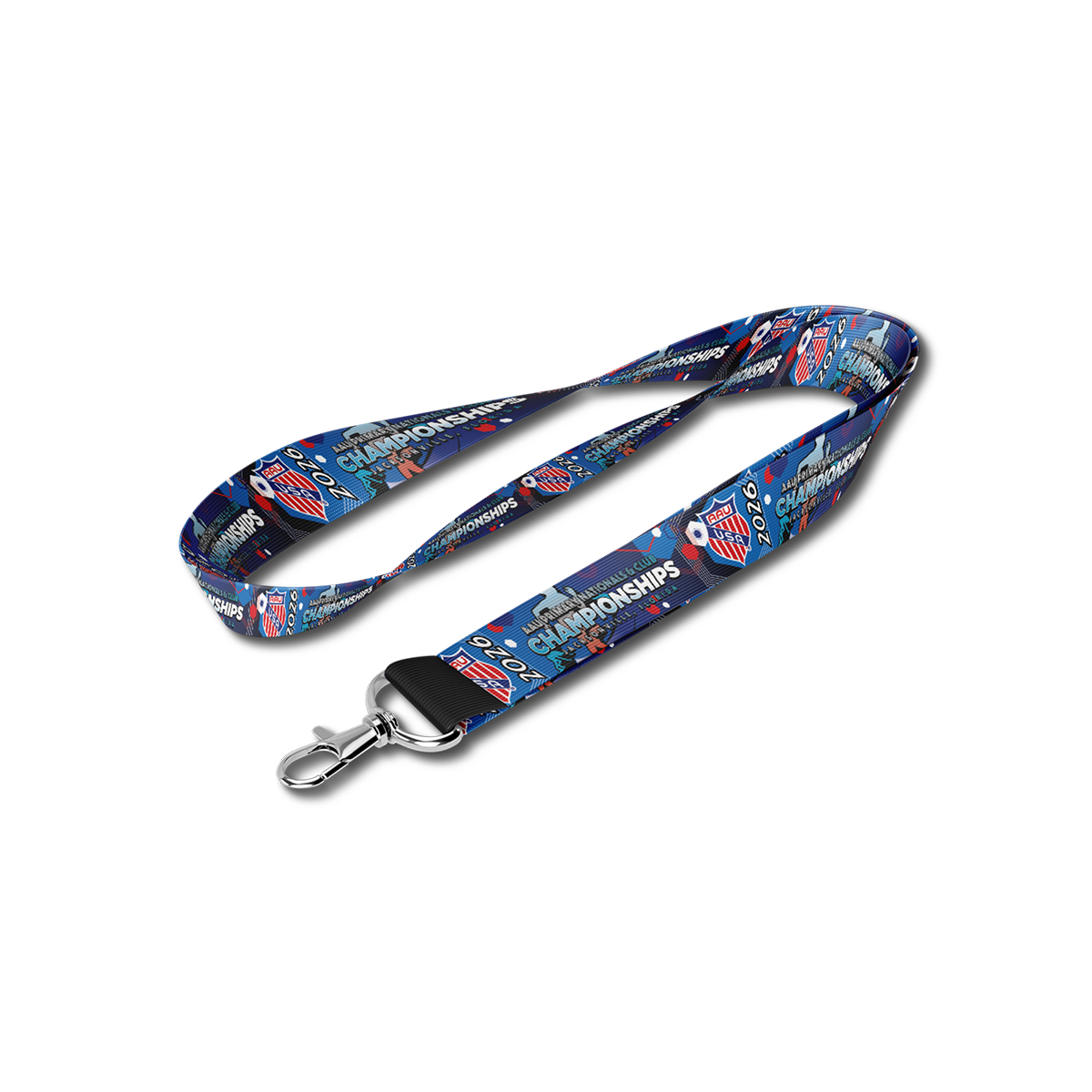 2026 AAU Track & Field Club Championships and Primary Nationals Lanyard
