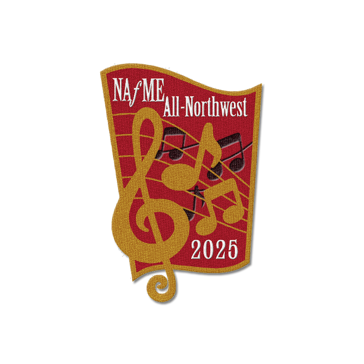 2025 NAfME All-Northwest Event Patch