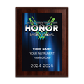 2024-2025  University of Tennessee at Martin Honor Band Festival 6x8 Plaque