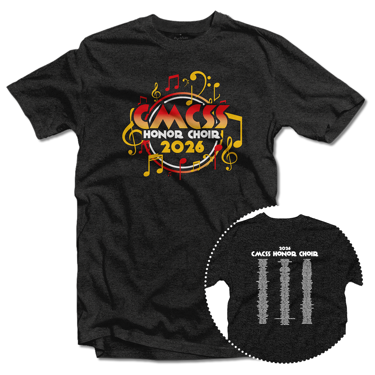 2026 CMCSS Honor Choir T-Shirt