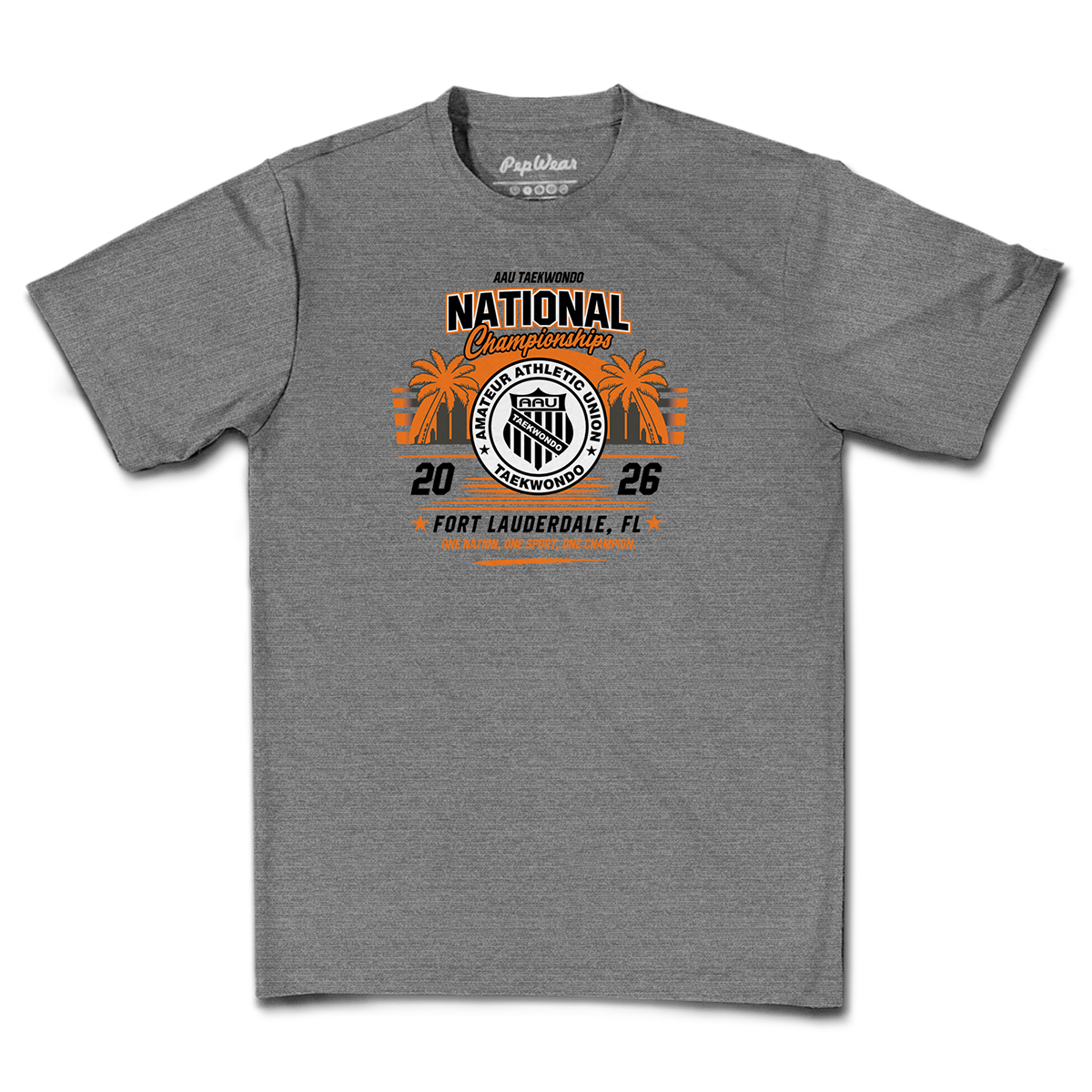 2026 AAU Taekwondo Nationals Performance T-Shirt