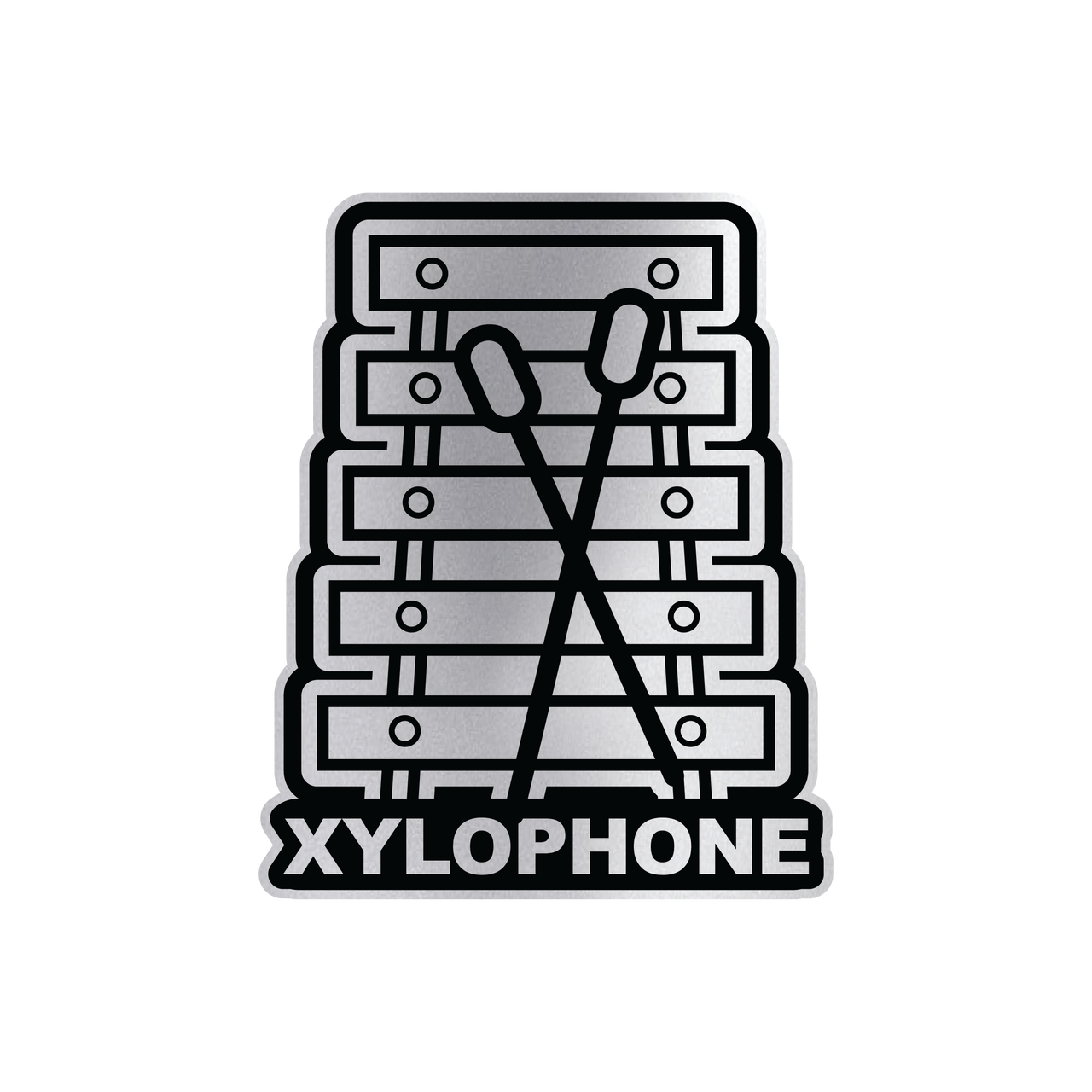Xylophone Sticker