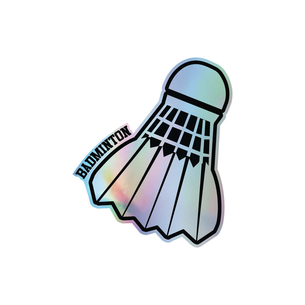 Badminton Sticker