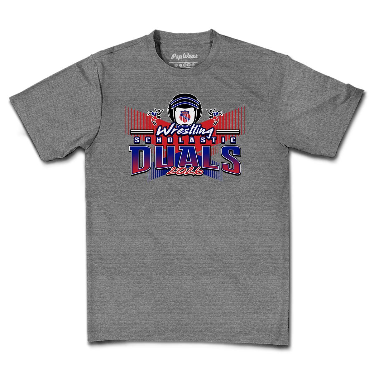 2026 AAU Wrestling Scholastic Duals Performance T-Shirt