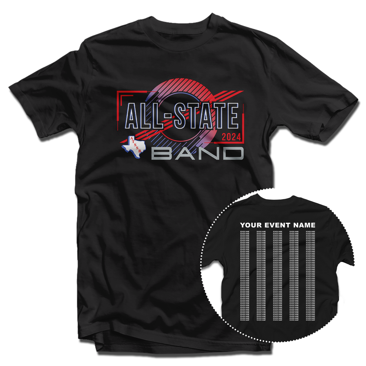 2024 ATSSB All-State Band T-Shirt