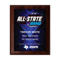 2025 ATSSB All-State Band 8x10 Plaque