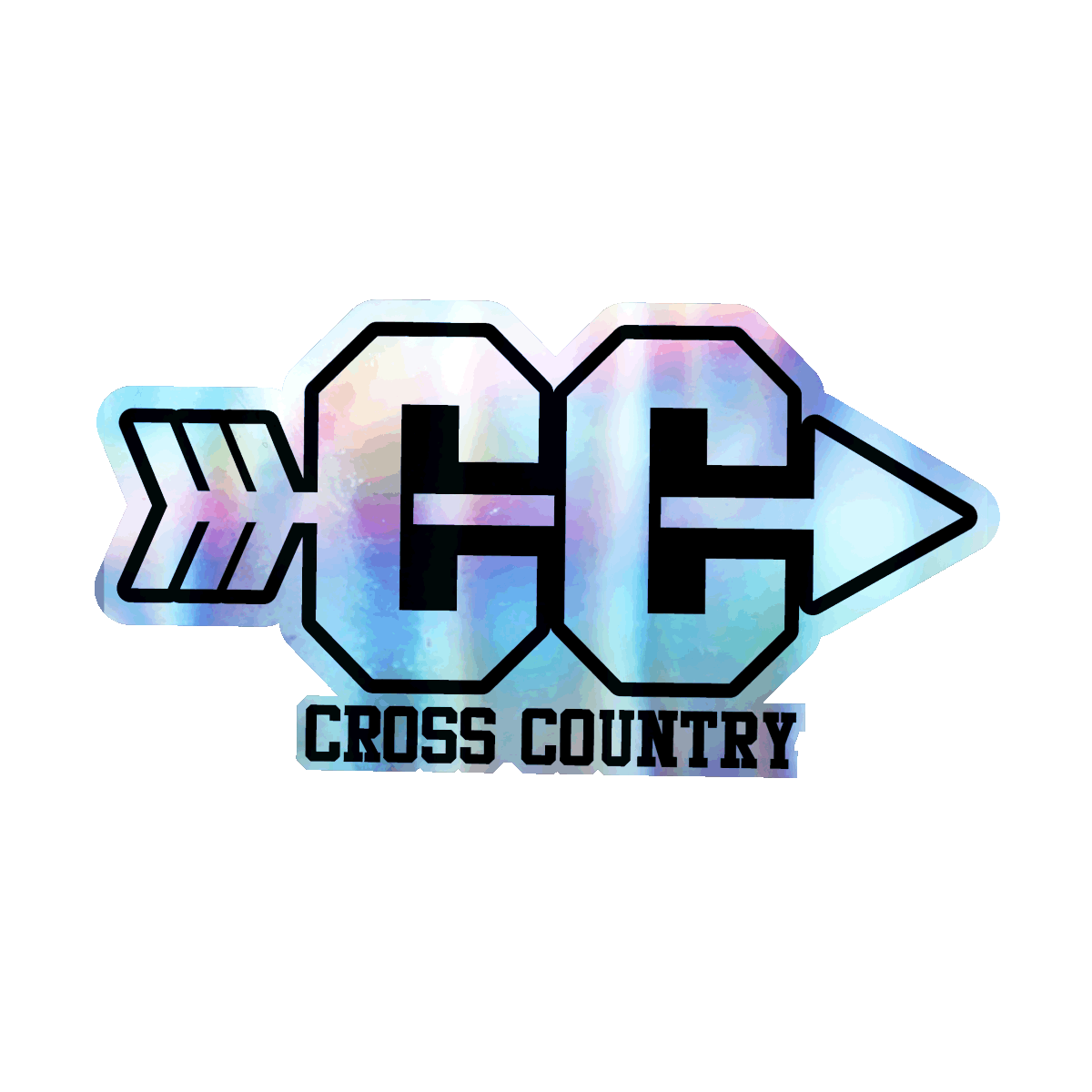 Cross Country Sticker