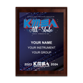 2024 KMEA (Kentucky) All-State 8x10 Plaque