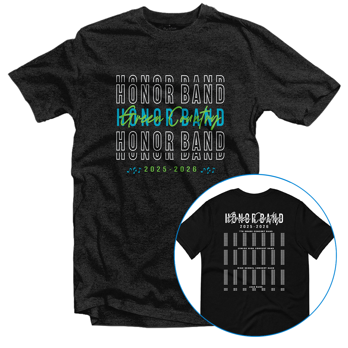 2025-2026 Green Country Honor Band T-Shirt