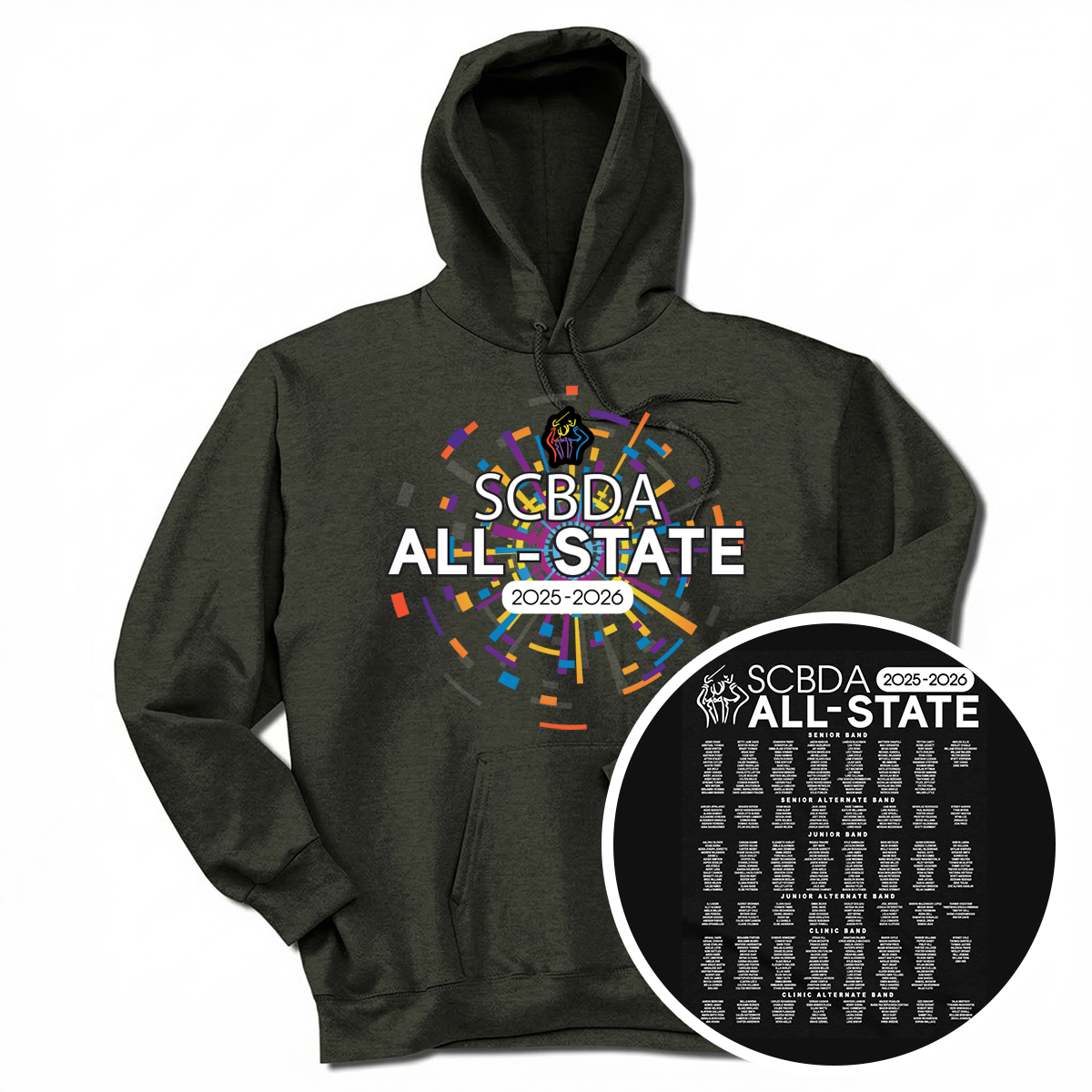 2026 SCBDA All-State Hoodie