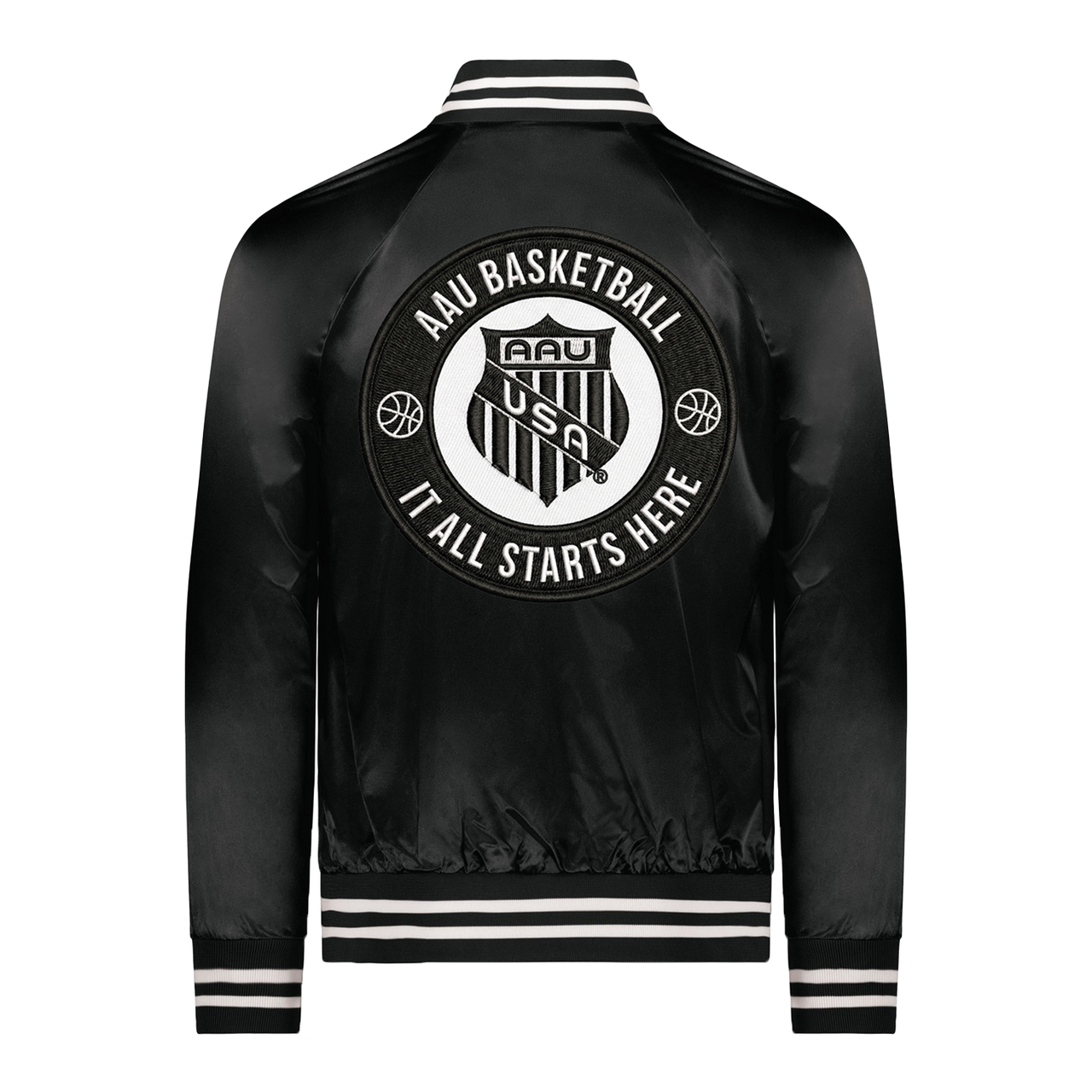 AAU Basketball Satin Jacket