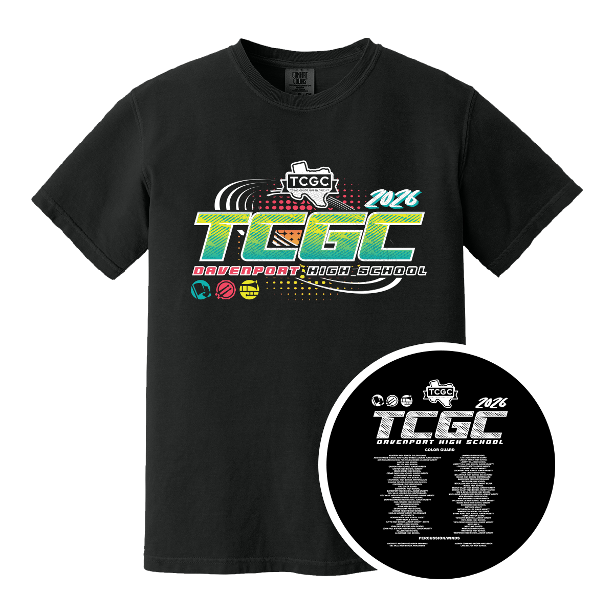 2026 TCGC Davenport HS T-Shirt